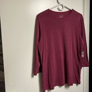 Size large solid colored shirt
